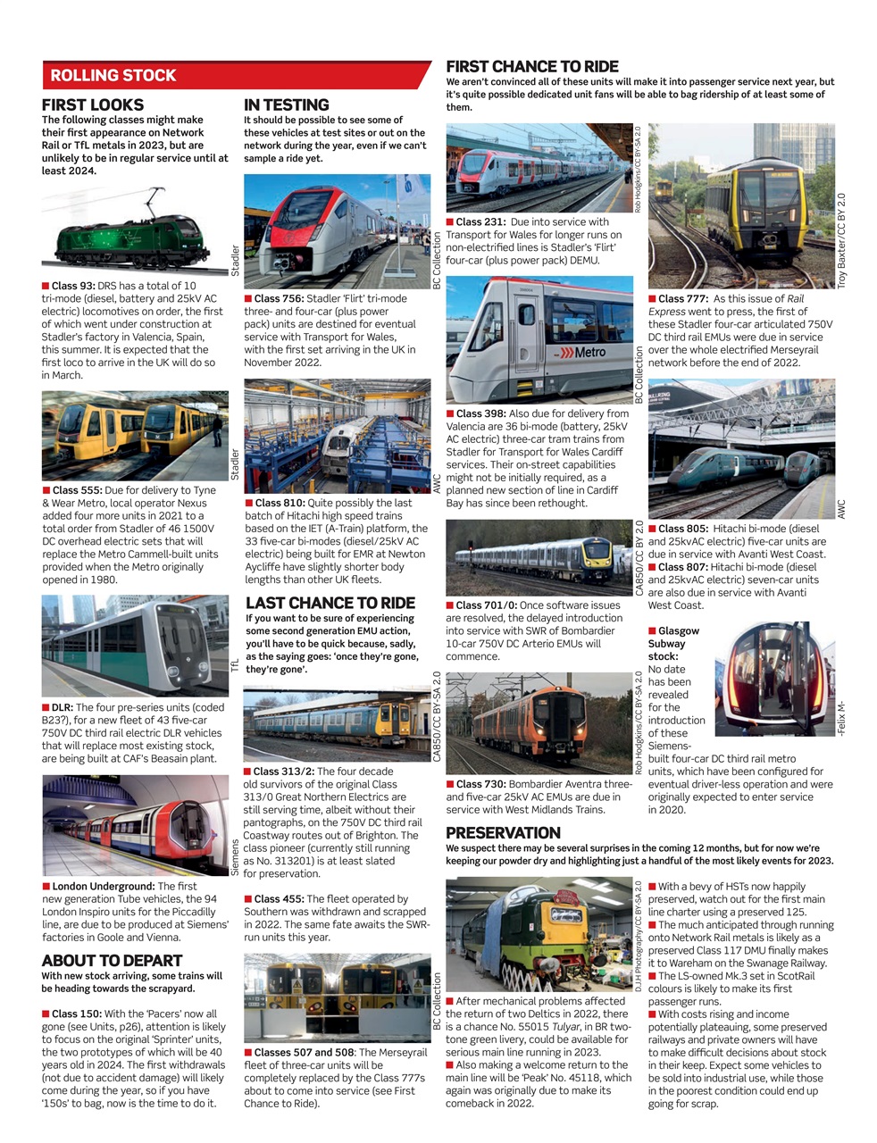 Rail Express Preview Pages