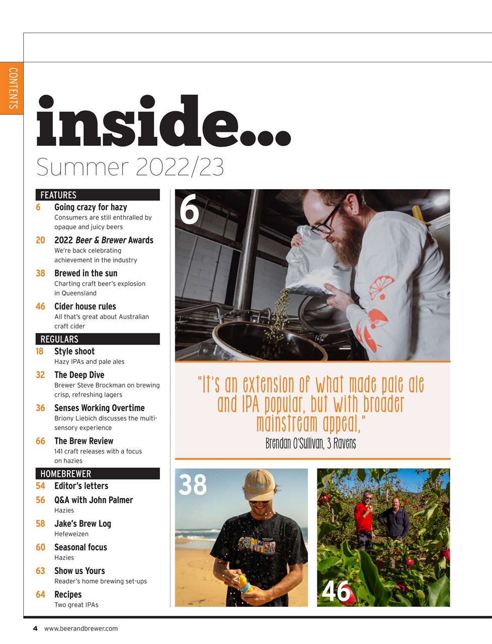 Beer and Brewer Preview Pages