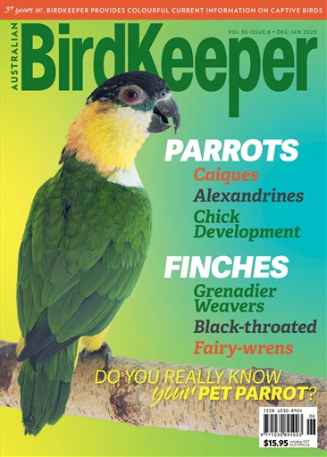 Australian Birdkeeper Magazine issue 