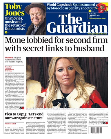 The Guardian Newspaper issue Wednesday, December 7, 2022