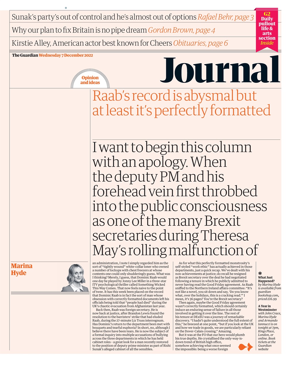 The Guardian Newspaper Preview Pages