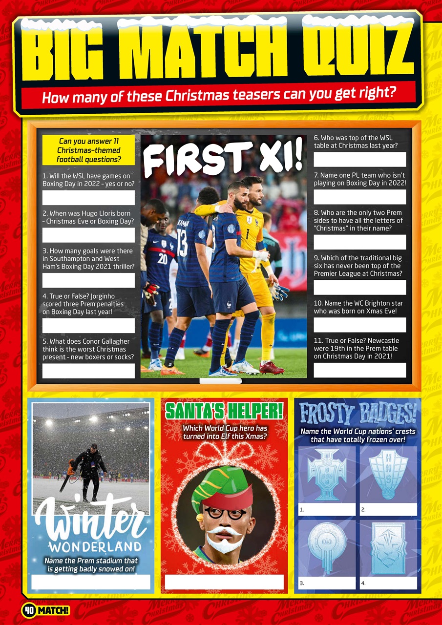 Match Preview Pages