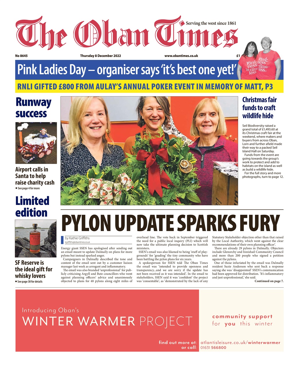 The Oban Times & Lochaber Times Preview Pages