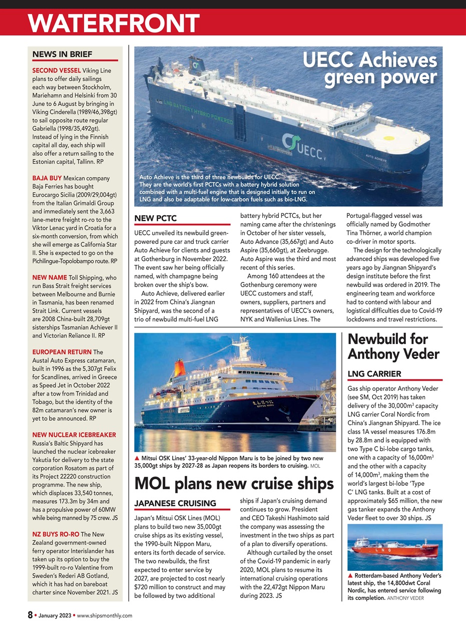 Ships Monthly Preview Pages