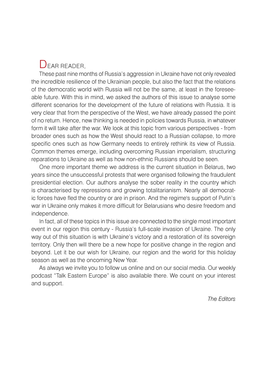 New Eastern Europe Preview Pages