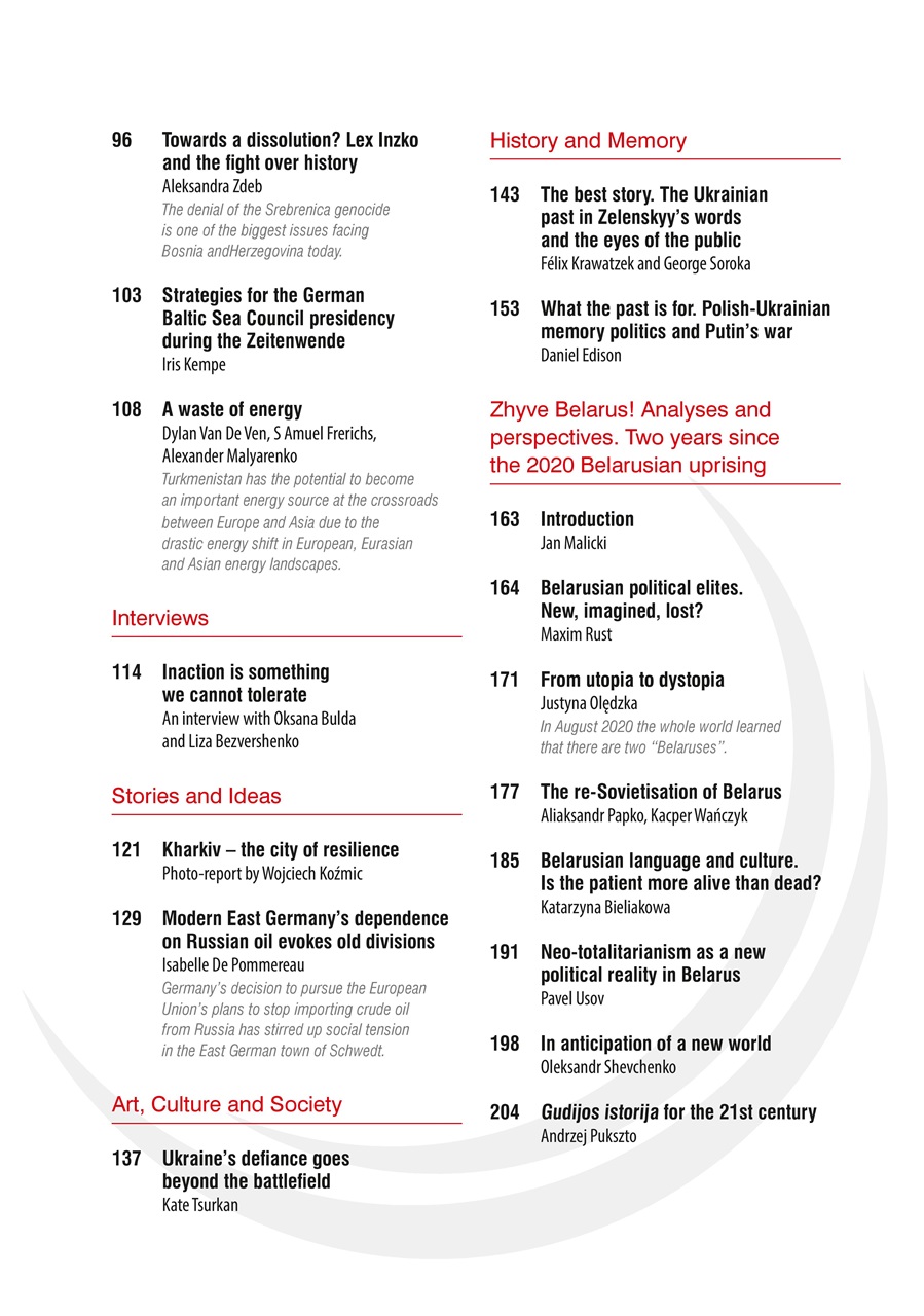 New Eastern Europe Preview Pages