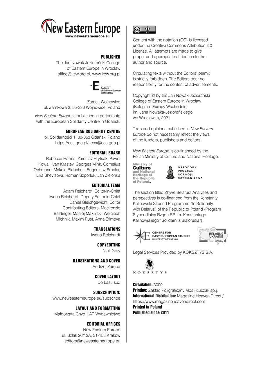 New Eastern Europe Preview Pages