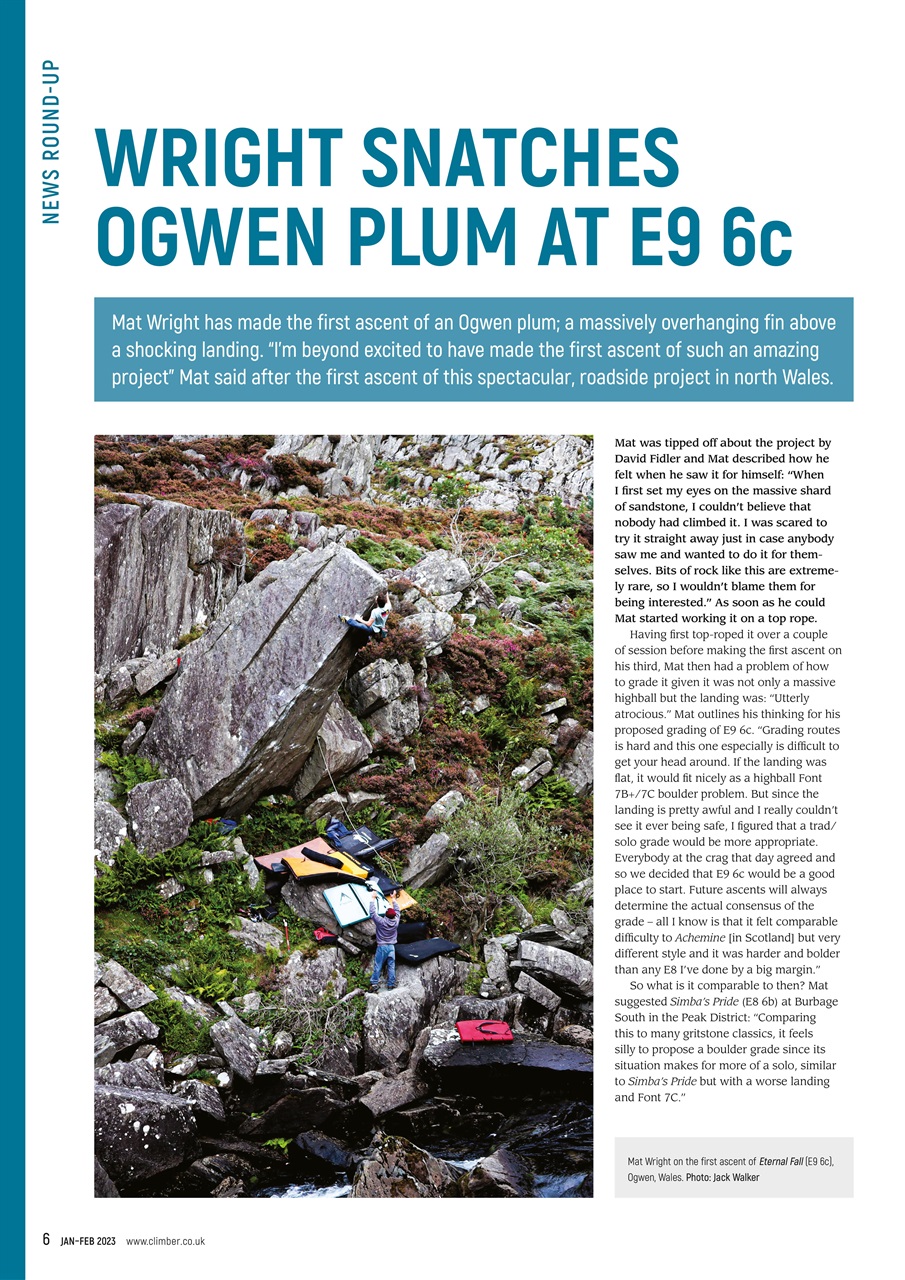 Climber Preview Pages