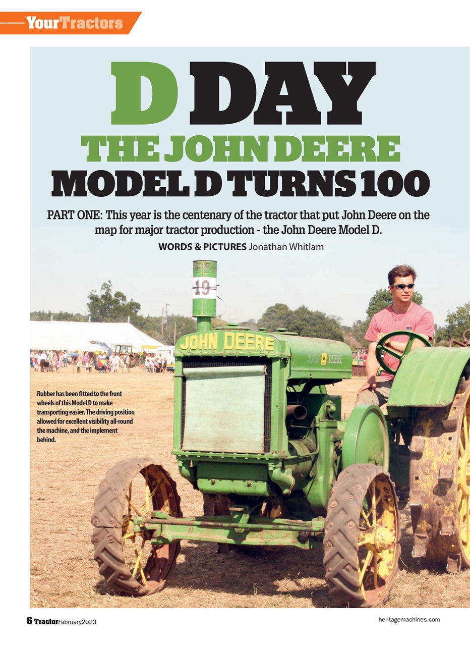 Tractor & Farming Heritage Magazine Preview Pages