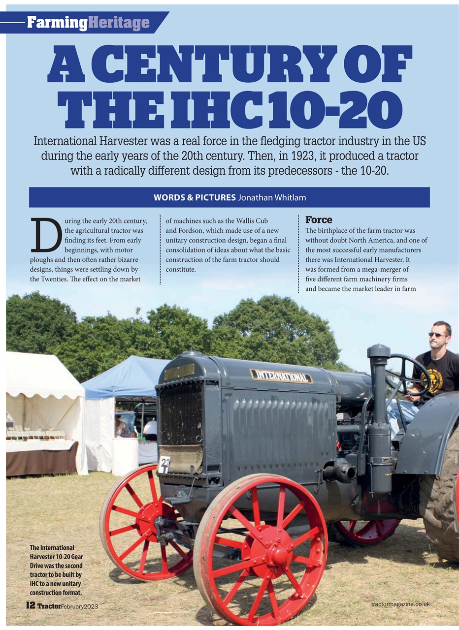 Tractor & Farming Heritage Magazine Preview Pages