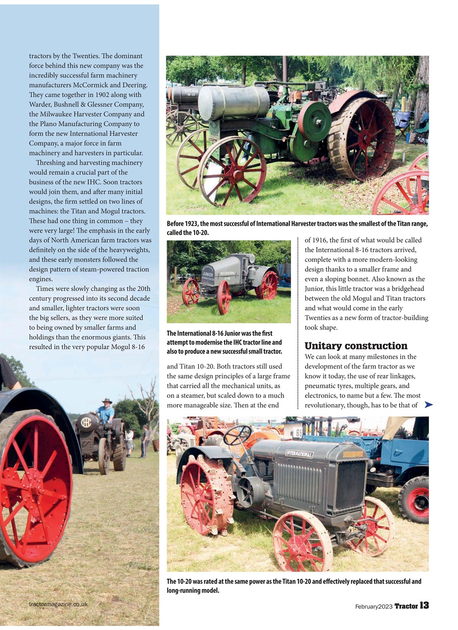 Tractor & Farming Heritage Magazine Preview Pages