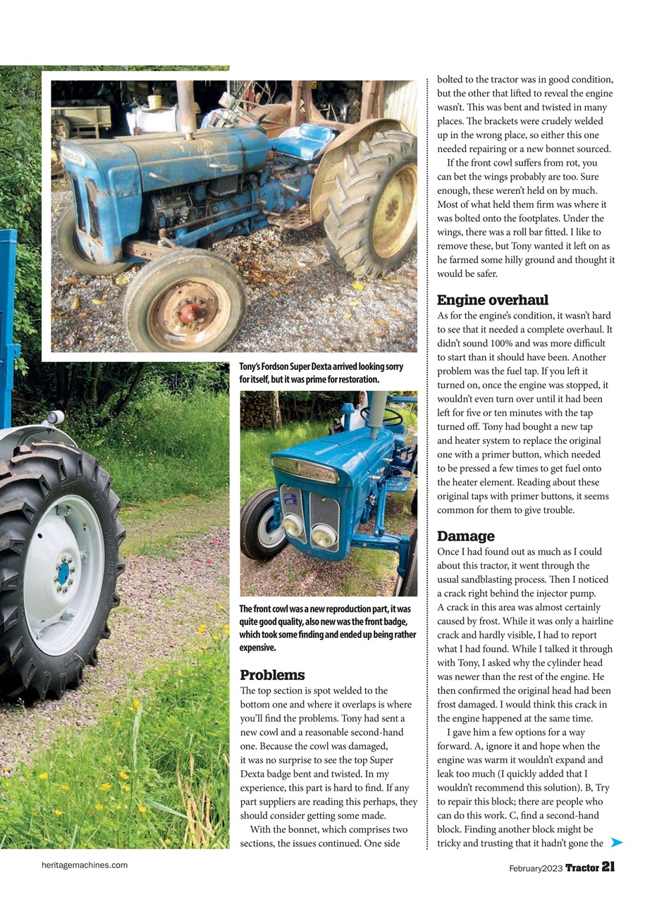 Tractor & Farming Heritage Magazine Preview Pages