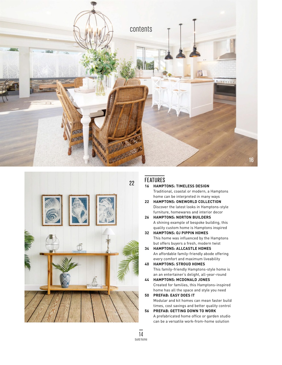 Build Home Preview Pages