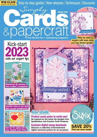 Simply Cards & Papercraft issue Issue 238