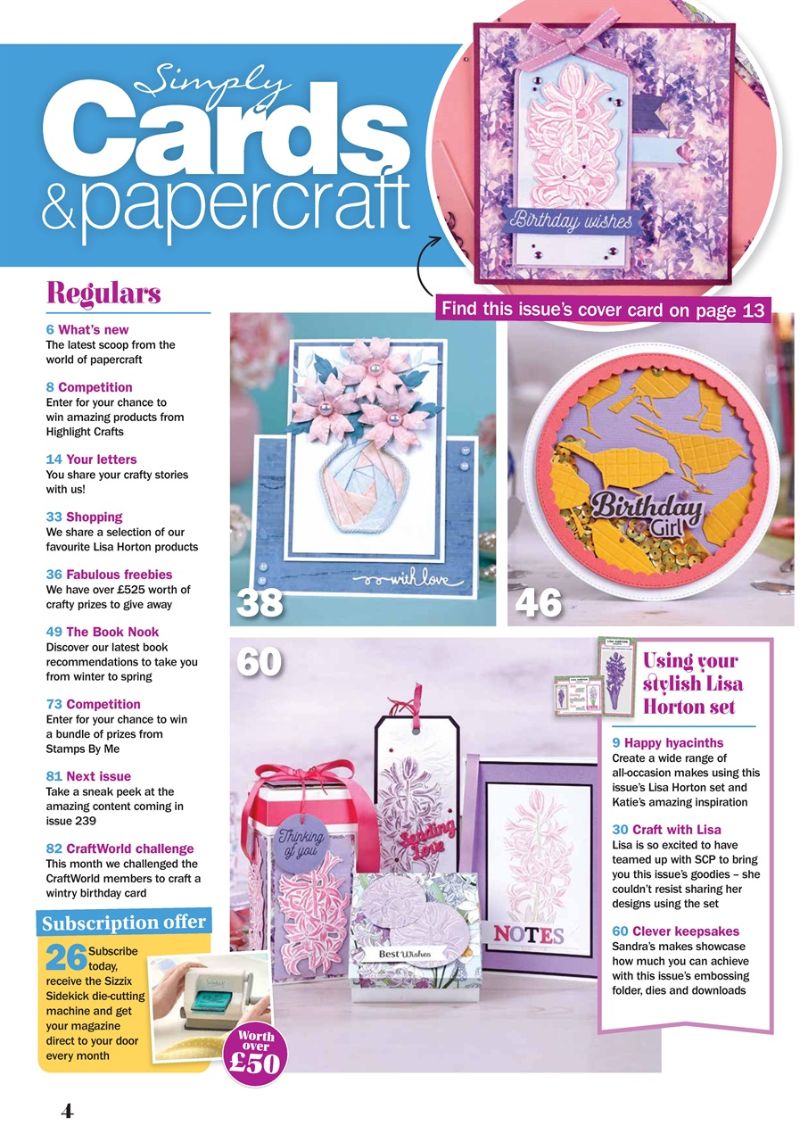 Simply Cards & Papercraft Preview Pages