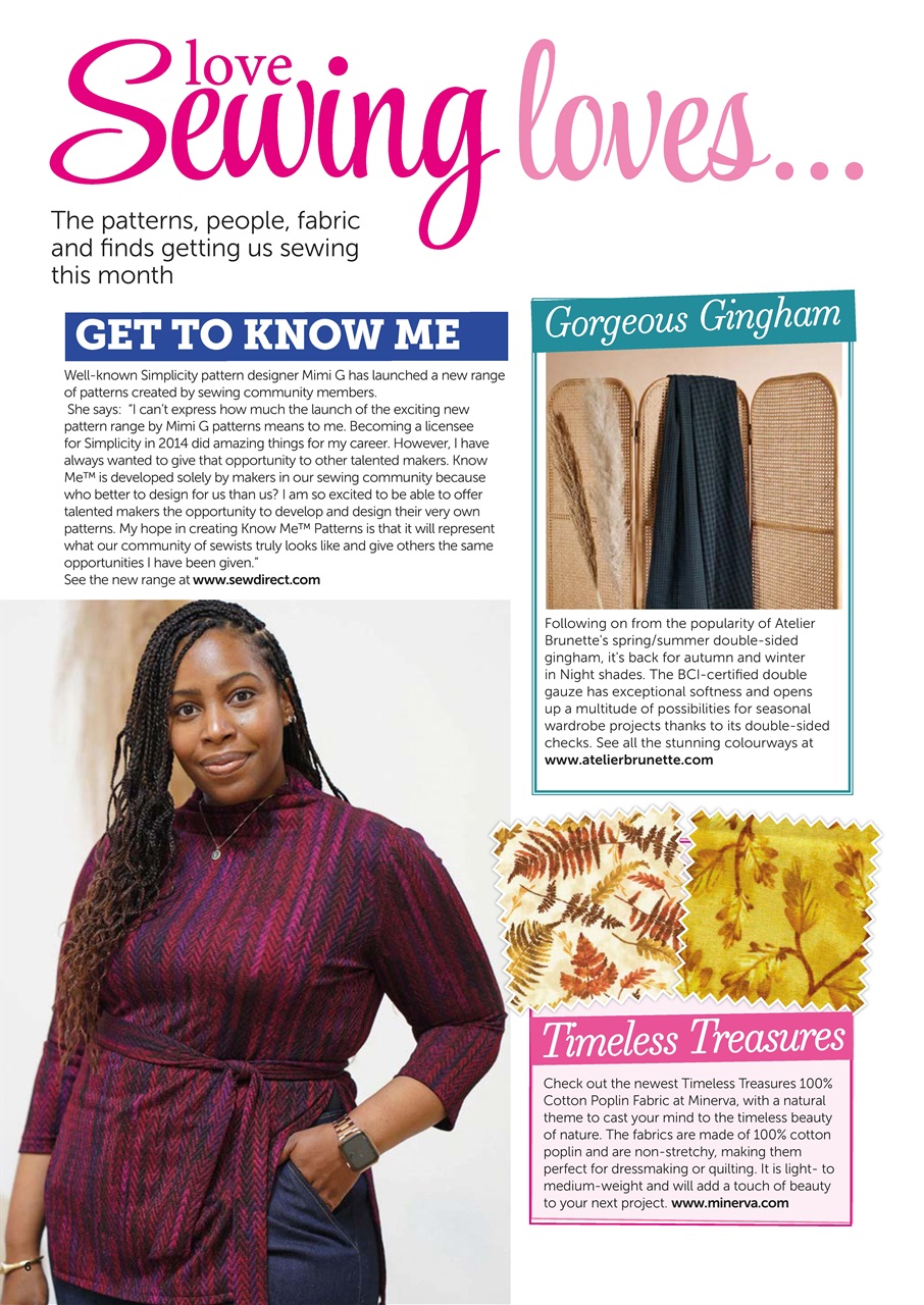 Love Sewing Preview Pages