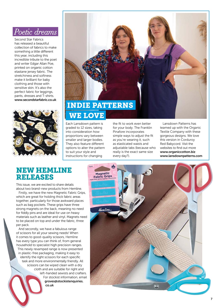 Love Sewing Preview Pages