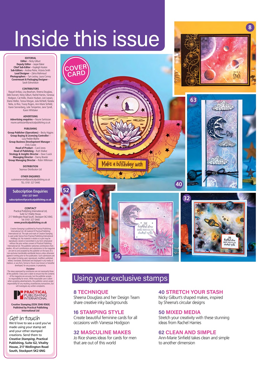 Creative Stamping Preview Pages