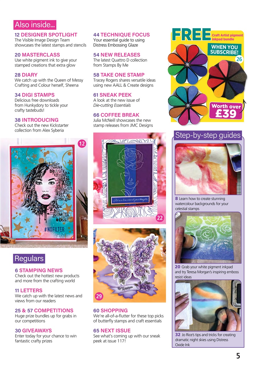 Creative Stamping Preview Pages