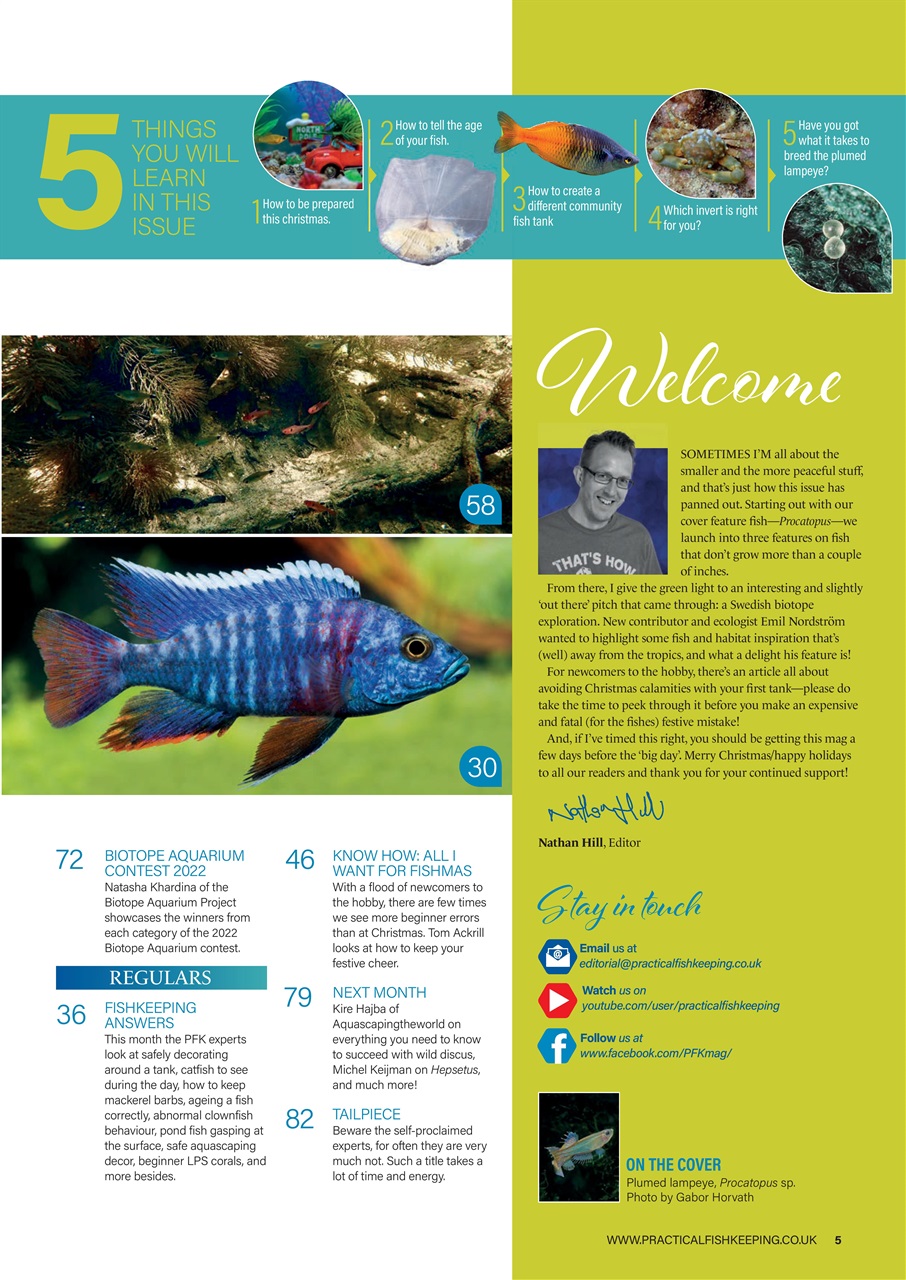 Practical Fishkeeping Preview Pages