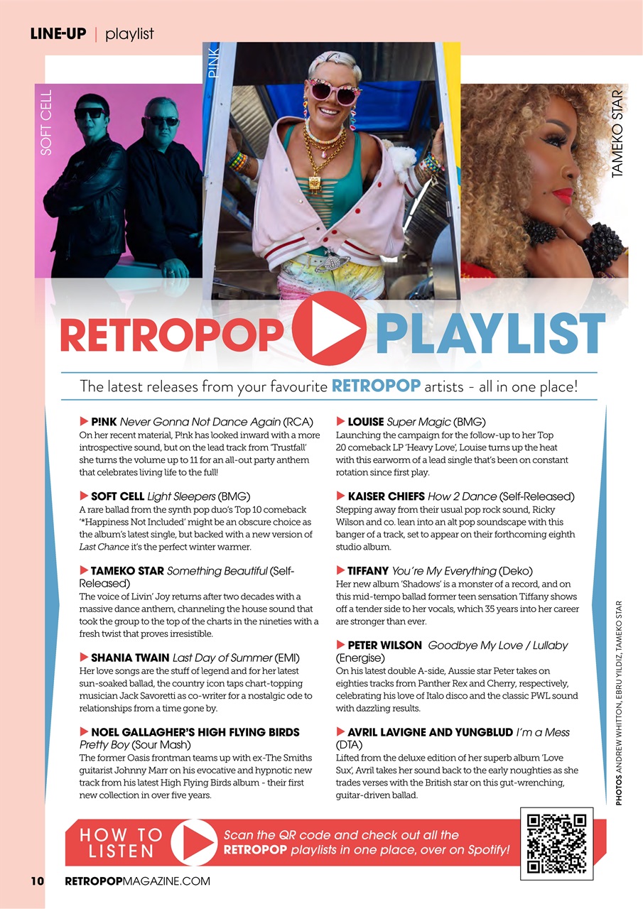 Retro Pop Preview Pages