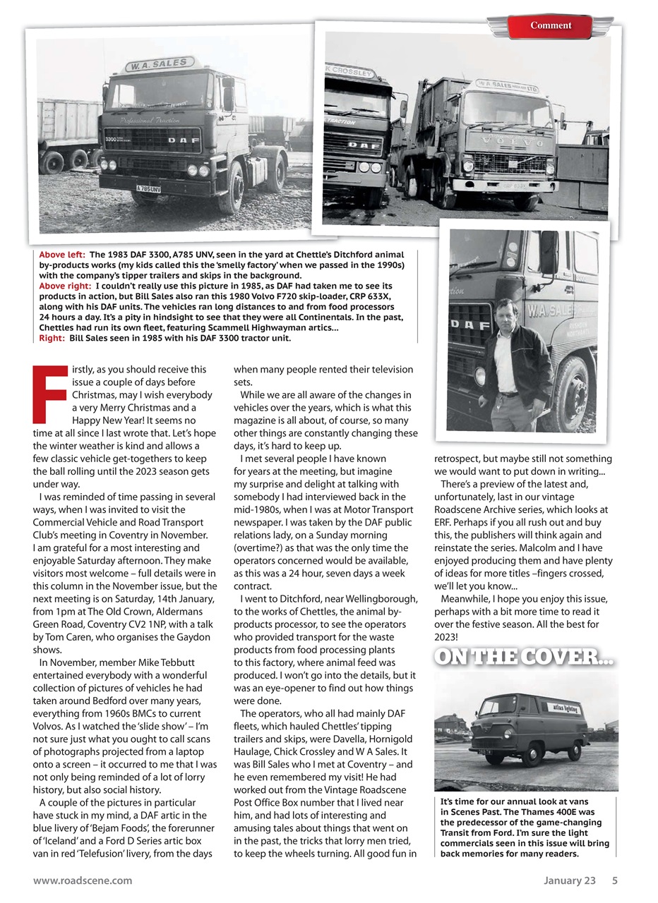 Vintage Roadscene Preview Pages