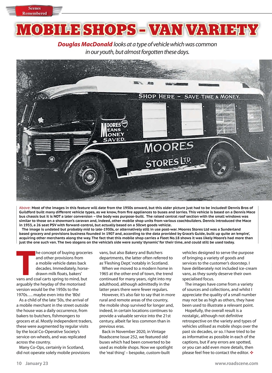 Vintage Roadscene Preview Pages