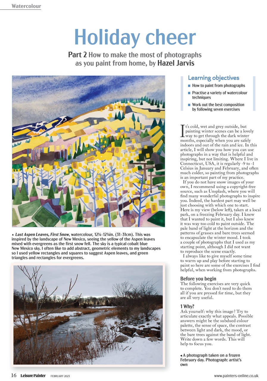 Leisure Painter & The Artist Preview Pages