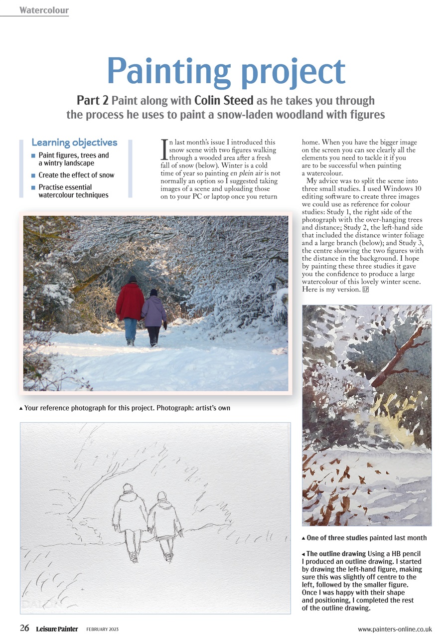 Leisure Painter & The Artist Preview Pages