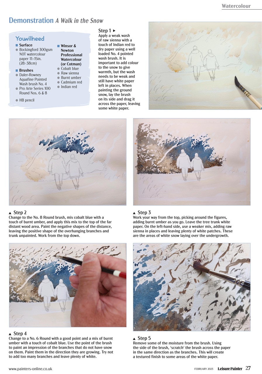 Leisure Painter & The Artist Preview Pages