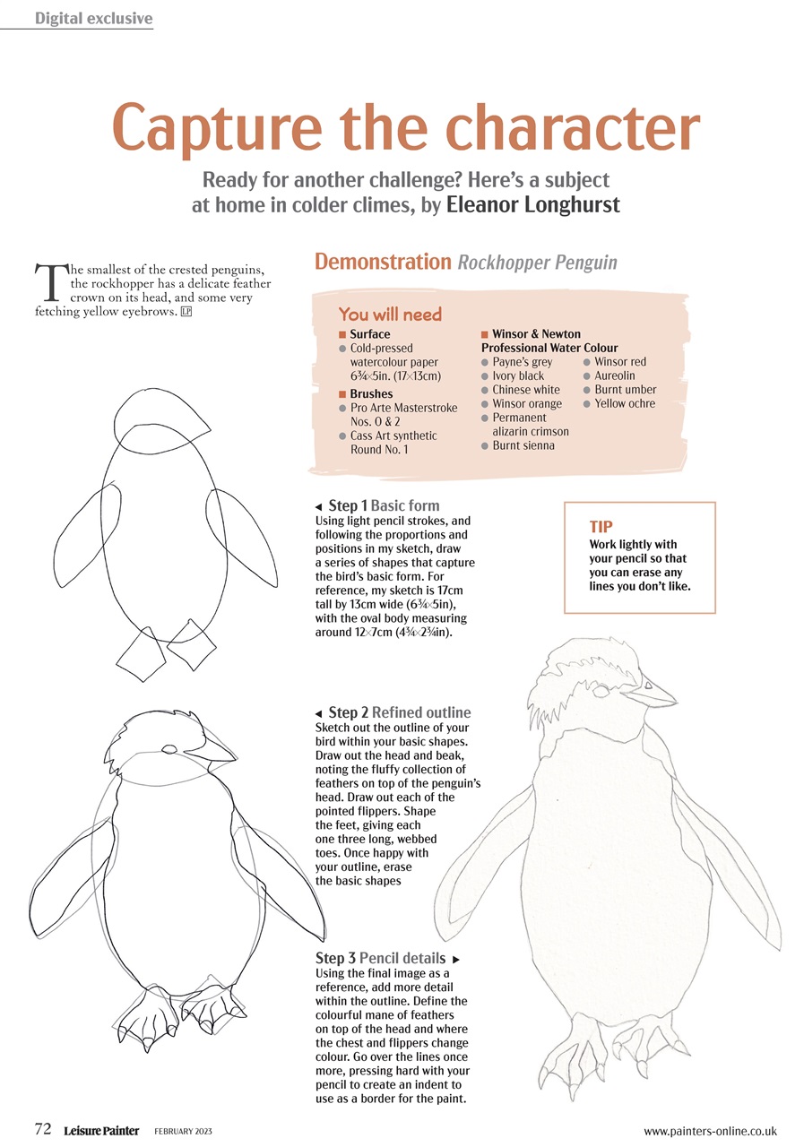 Leisure Painter & The Artist Preview Pages