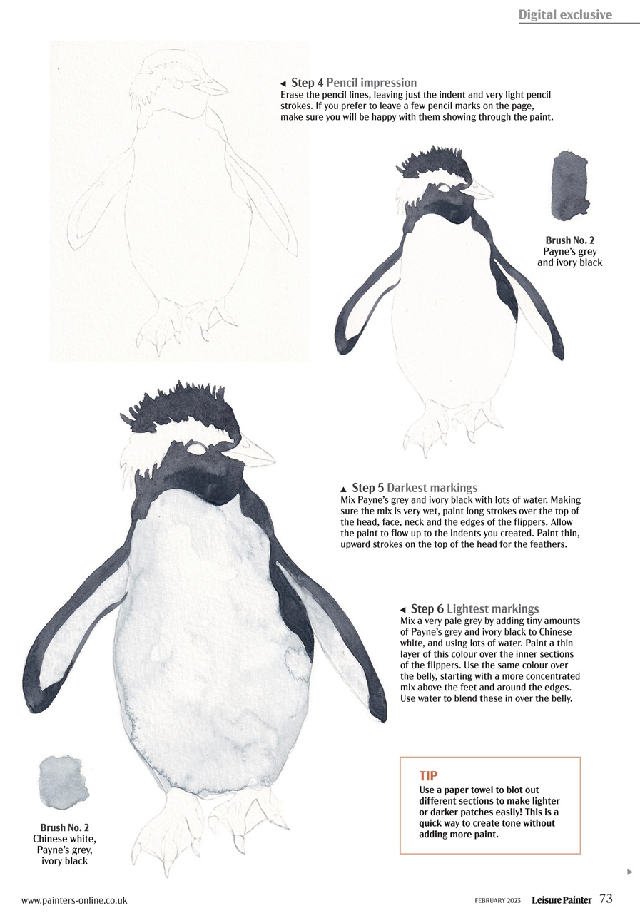 Leisure Painter & The Artist Preview Pages