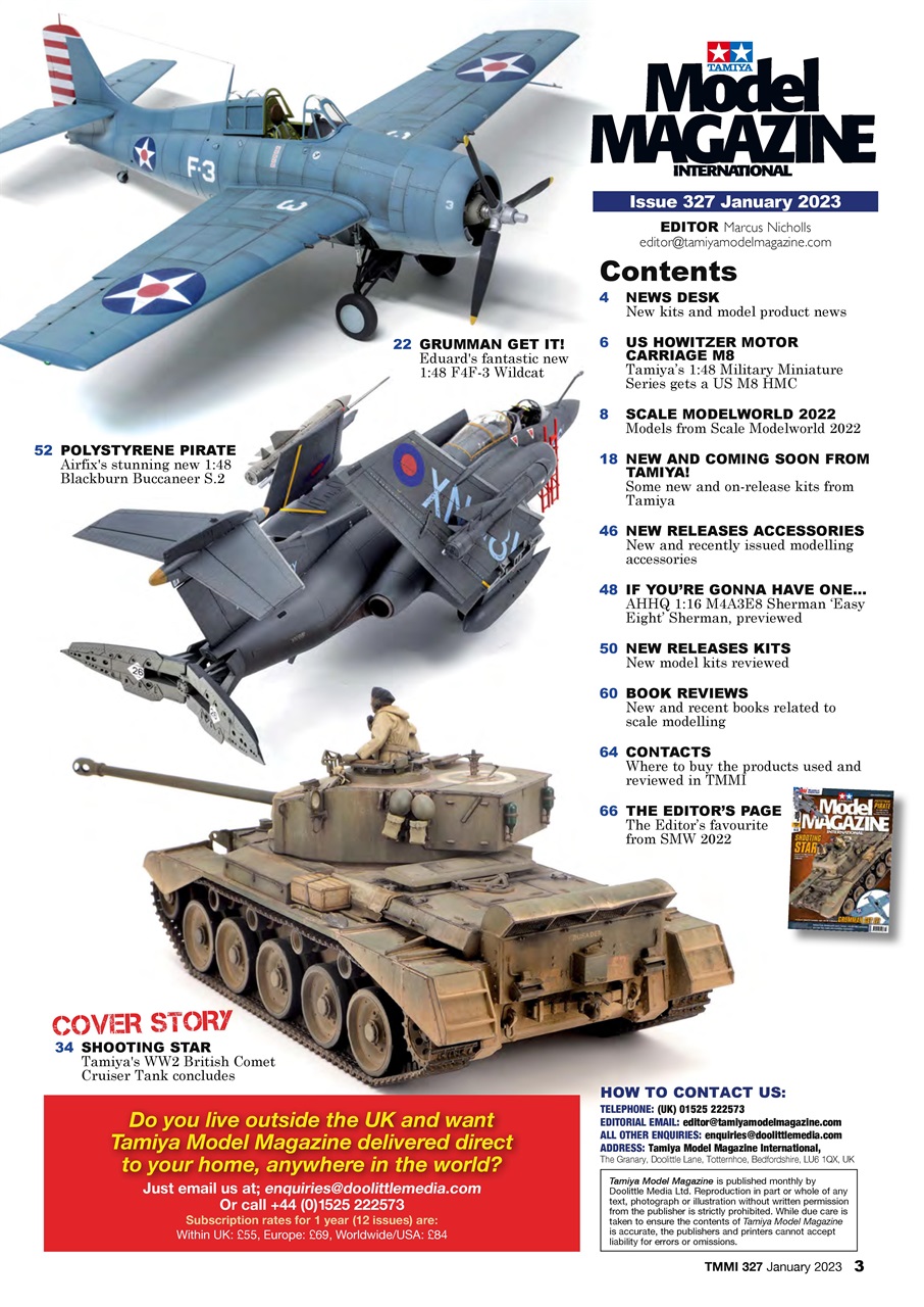 Tamiya Model Magazine Preview Pages