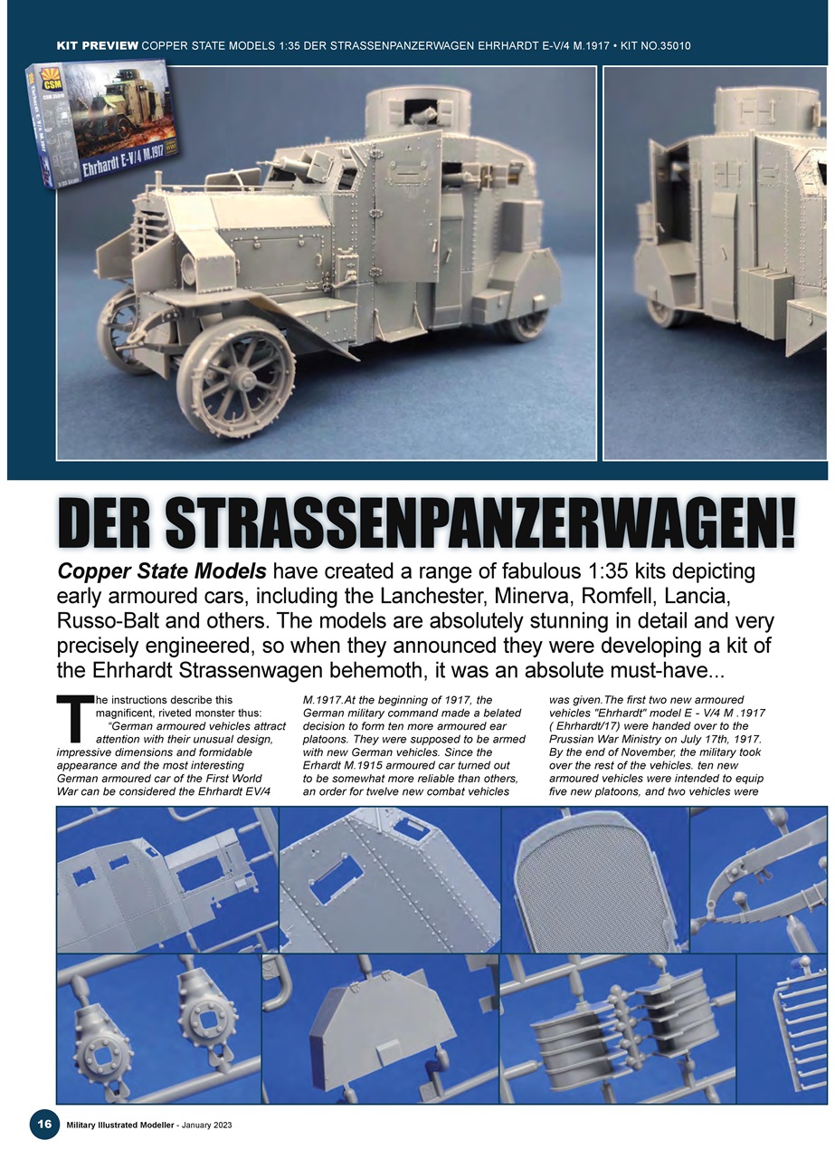 MIM: AFV Edition Preview Pages