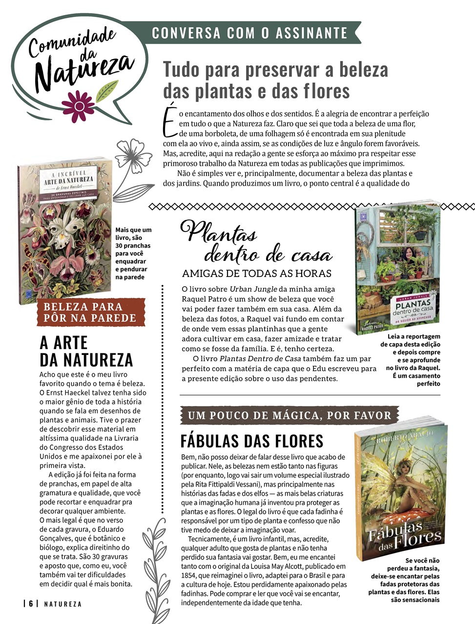 Natureza Preview Pages