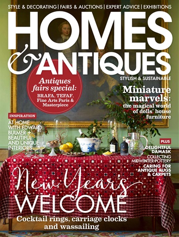 Homes & Antiques Magazine issue January 2023