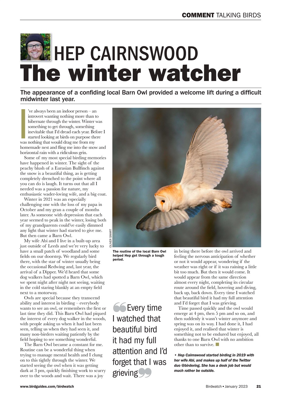 Birdwatch Magazine Preview Pages