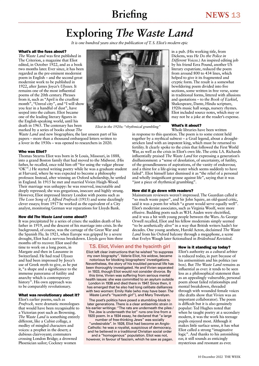 The Week Preview Pages