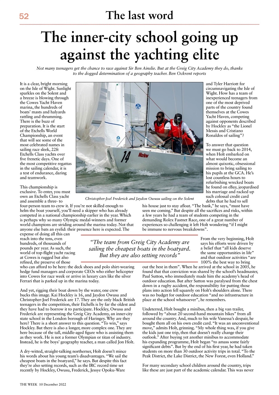 The Week Preview Pages