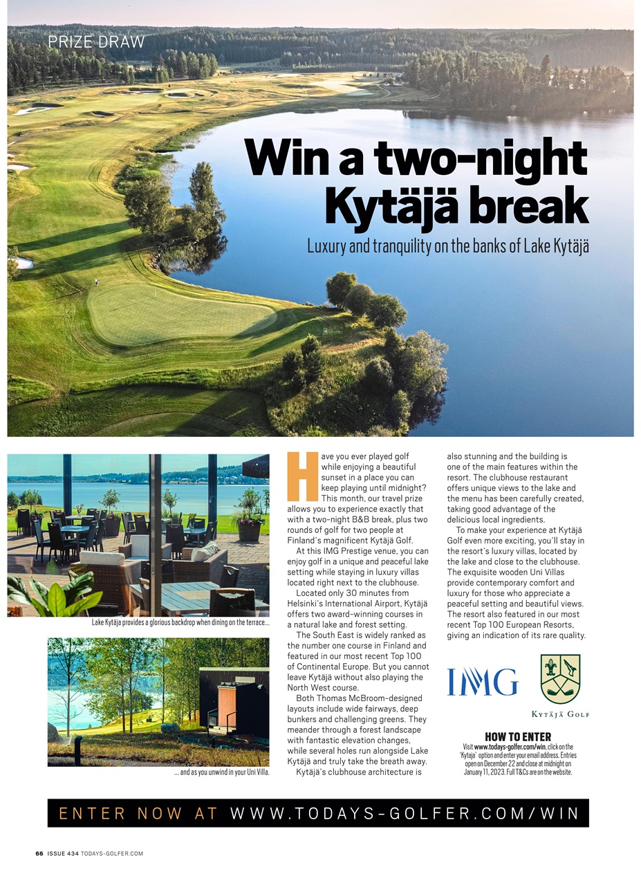Today's Golfer Preview Pages