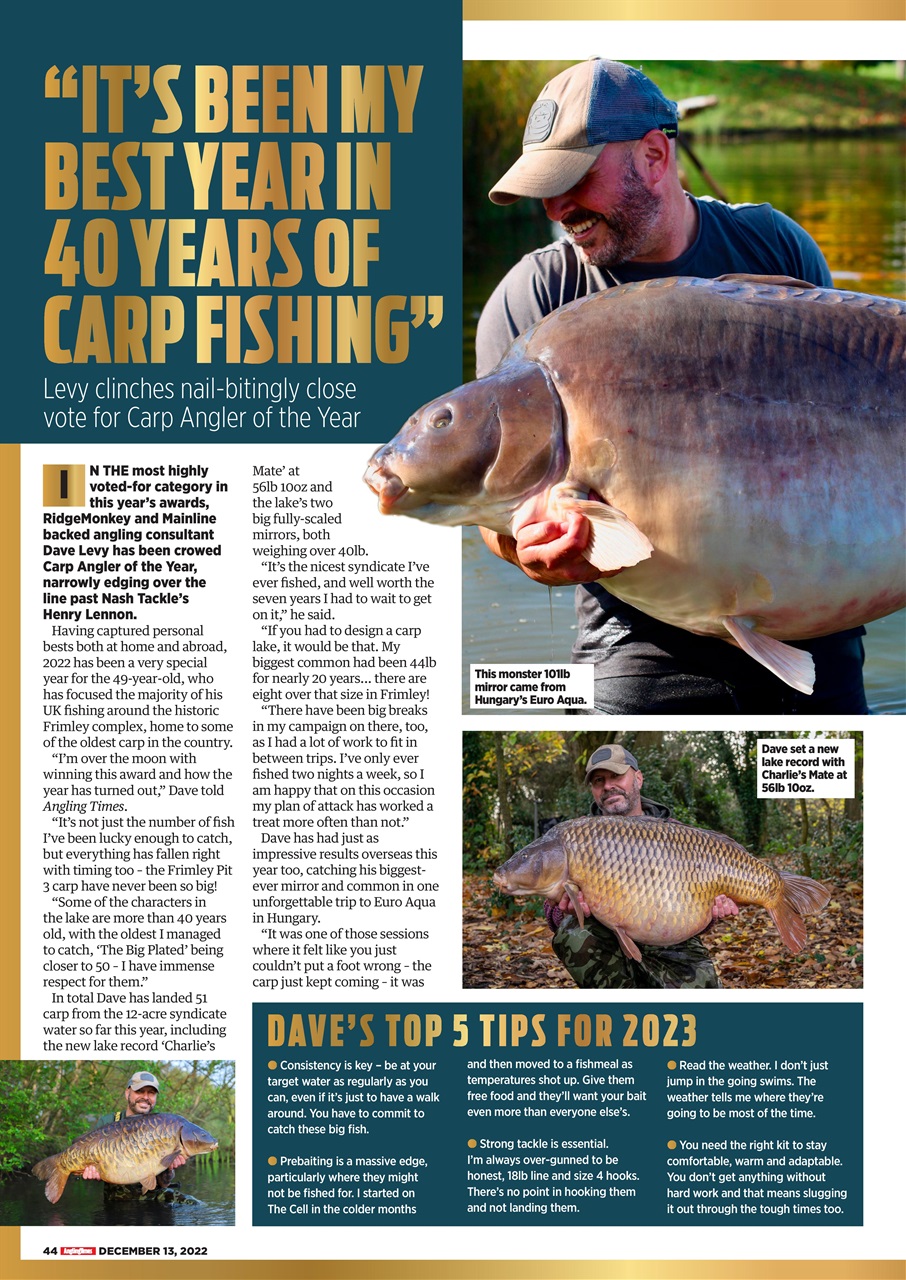 Angling Times Preview Pages