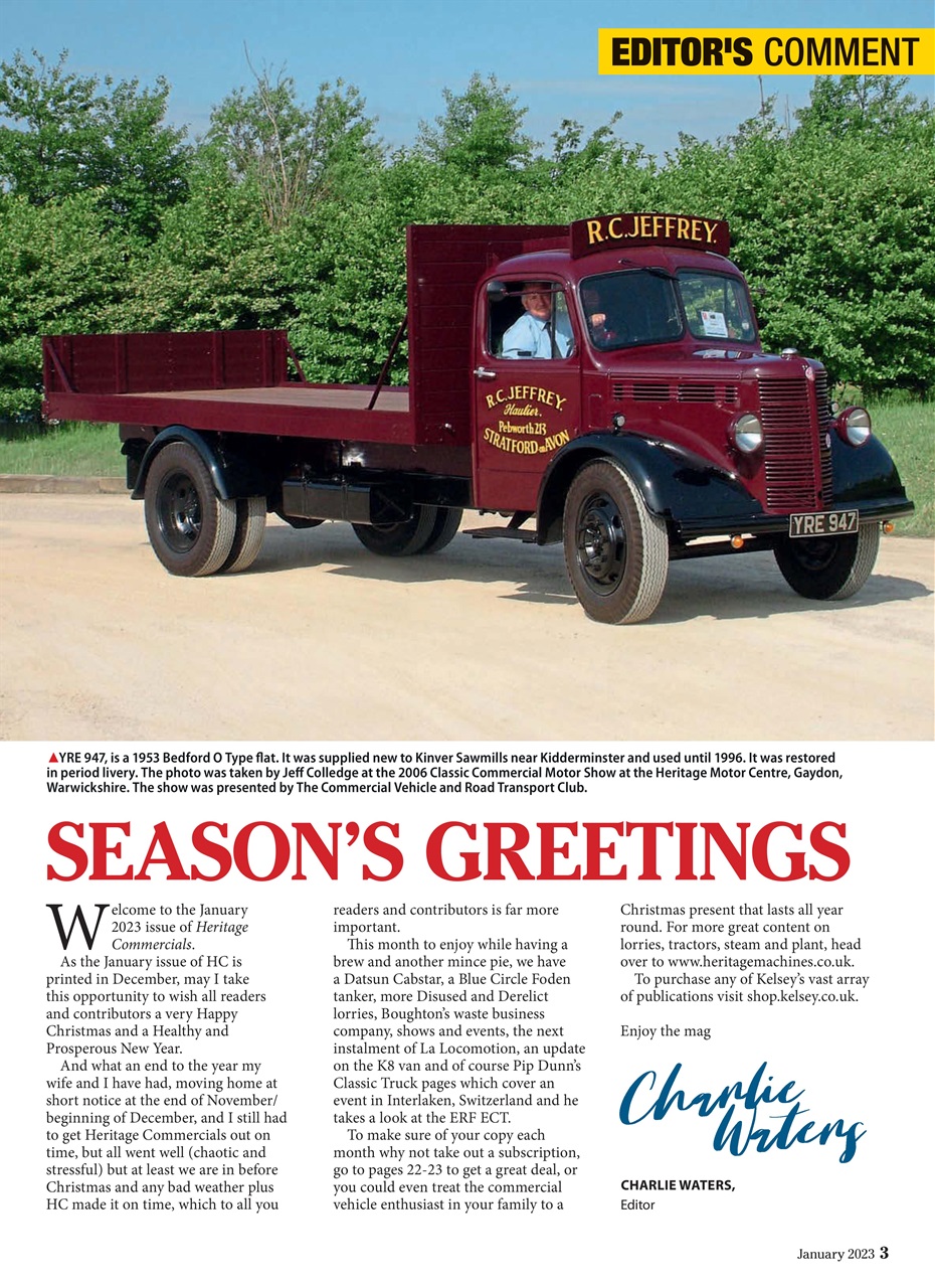 Heritage Commercials Magazine Preview Pages