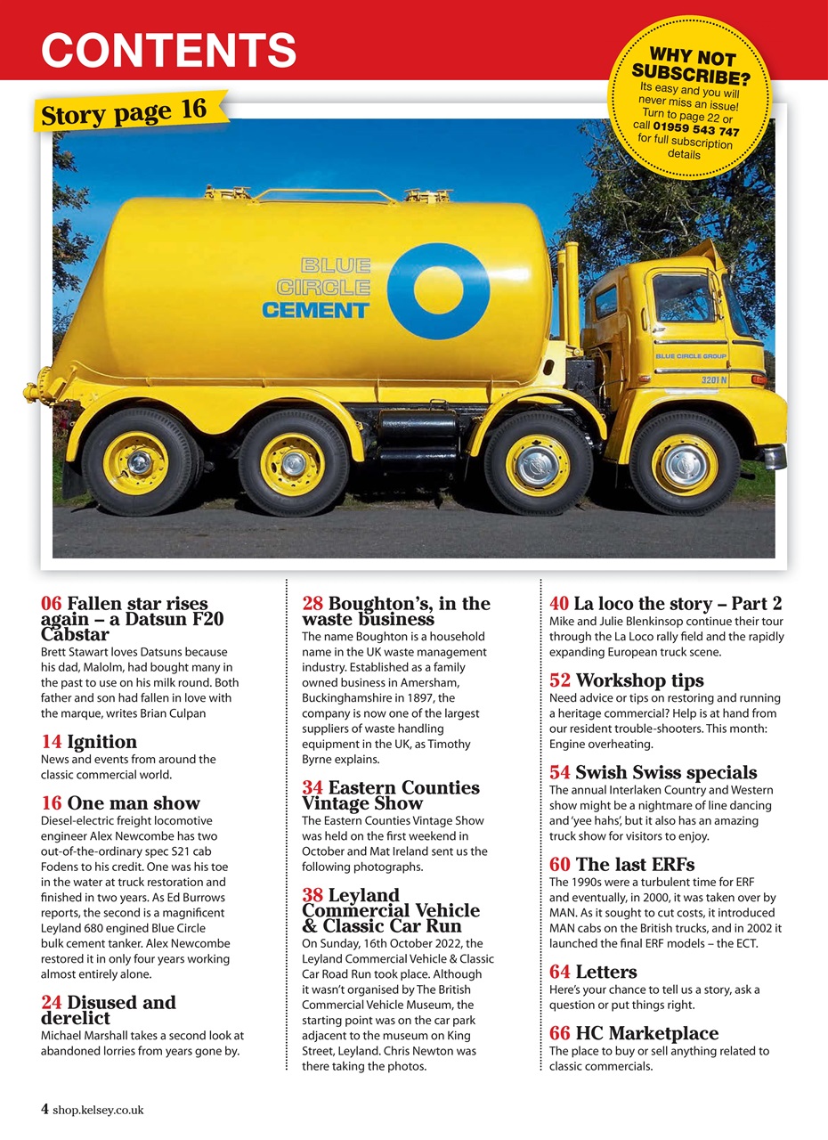 Heritage Commercials Magazine Preview Pages