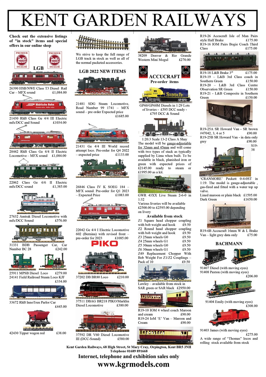 Garden Rail Preview Pages