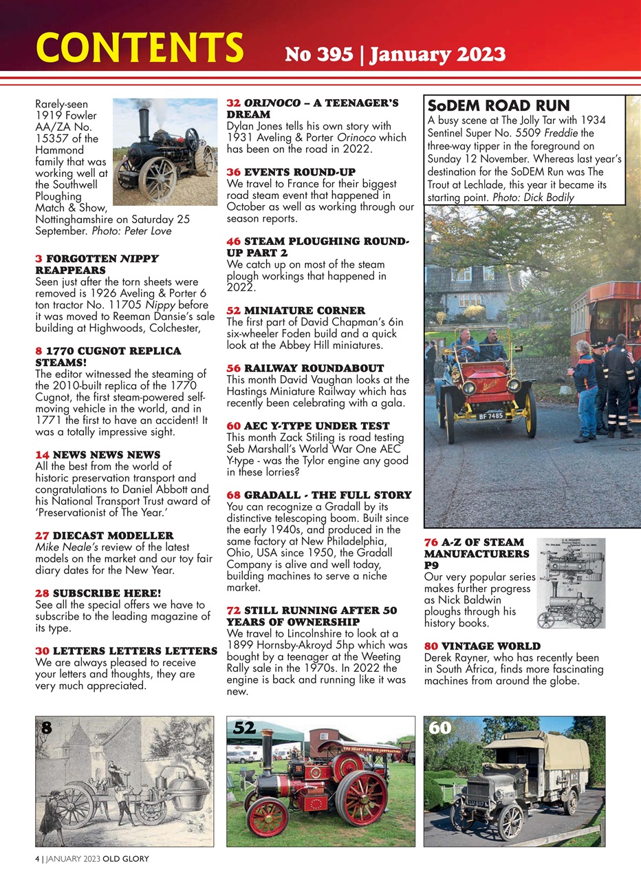 Old Glory Magazine Preview Pages