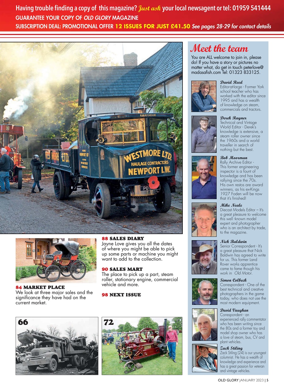 Old Glory Magazine Preview Pages