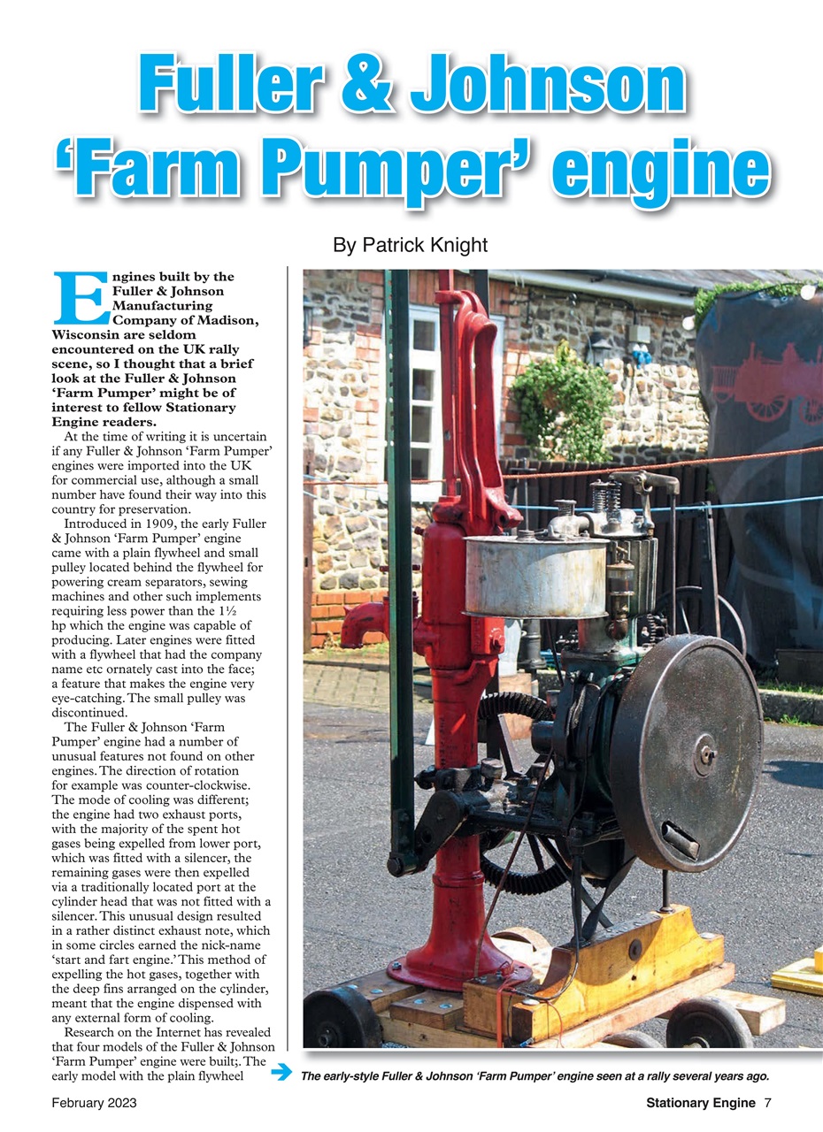 Stationary Engine Preview Pages