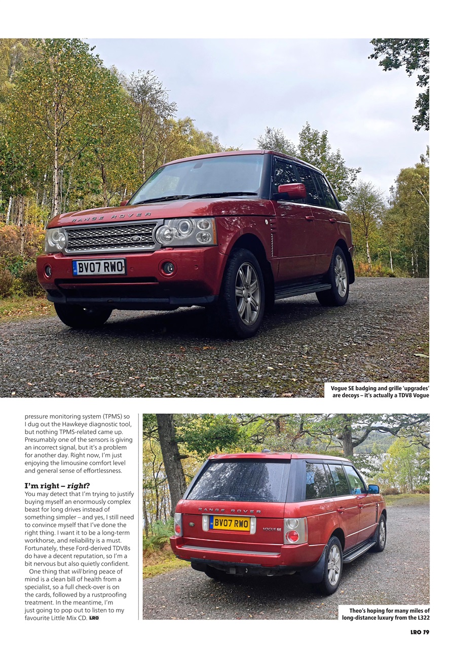 Land Rover Owner Preview Pages