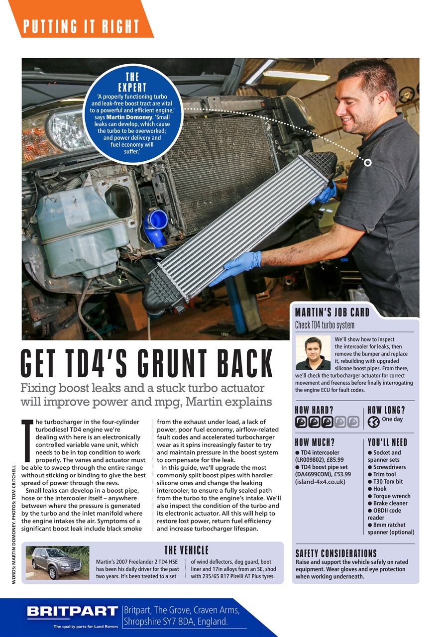 Land Rover Owner Preview Pages