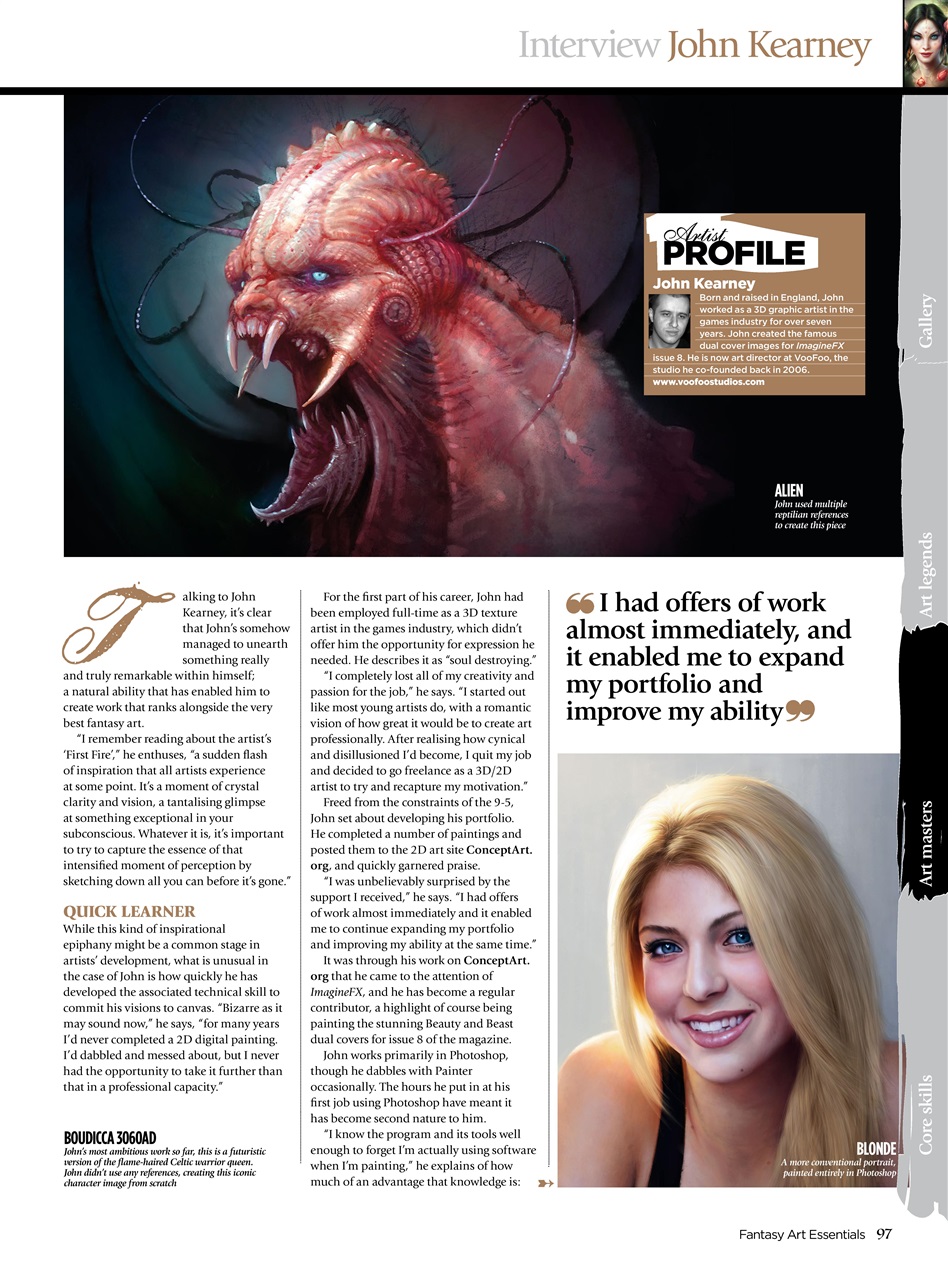 Creative Bookazine Preview Pages